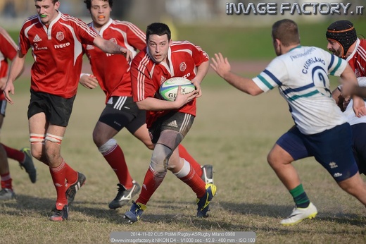 2014-11-02 CUS PoliMi Rugby-ASRugby Milano 0980